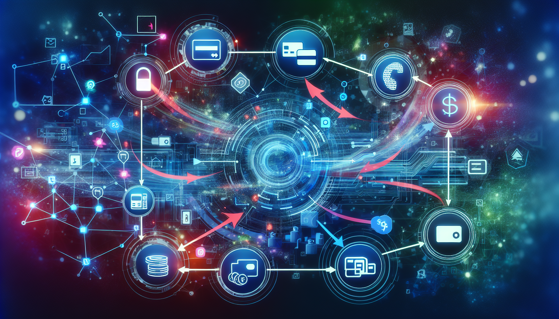 An illustration of the integration of payment gateways in issuer processing.