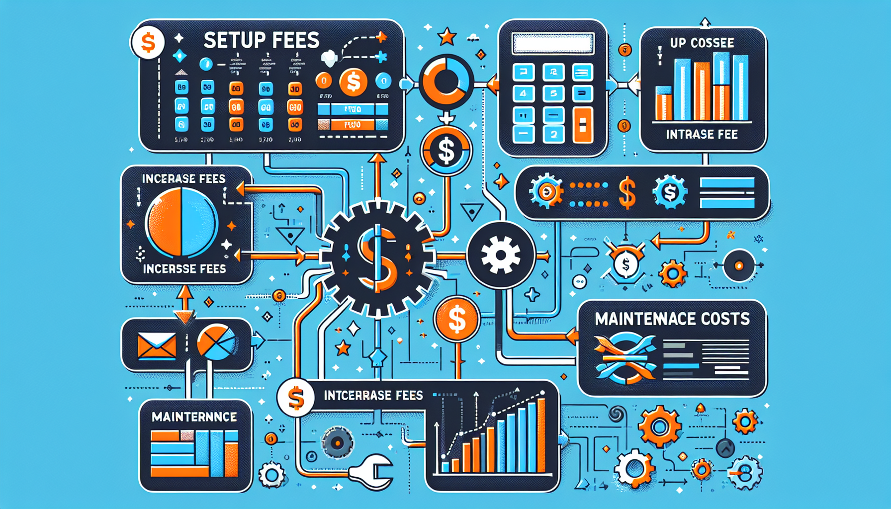 An infographic detailing the costs associated with issuer processing.