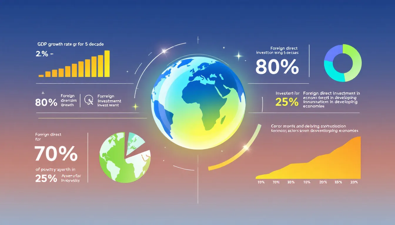 Benefits of investing in developing economies with a focus on economic growth.
