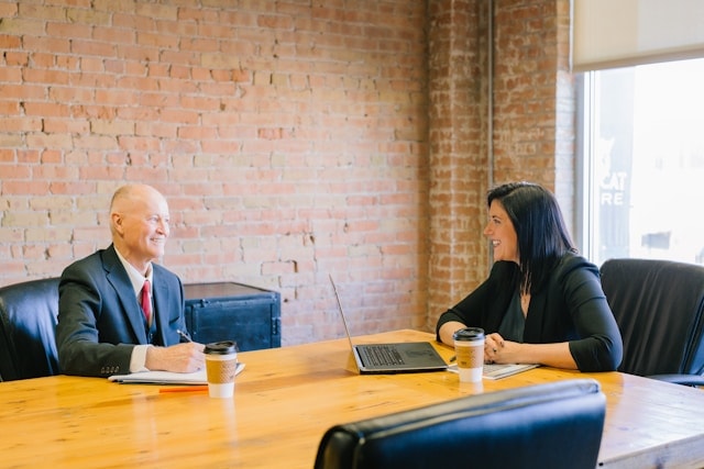 Leveraging professional advice for investment strategies.