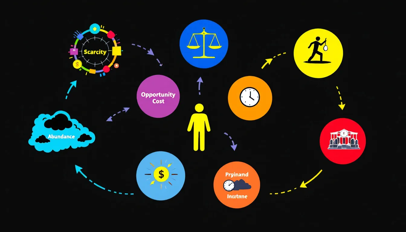 A visual representation of incentives affecting economic behavior.